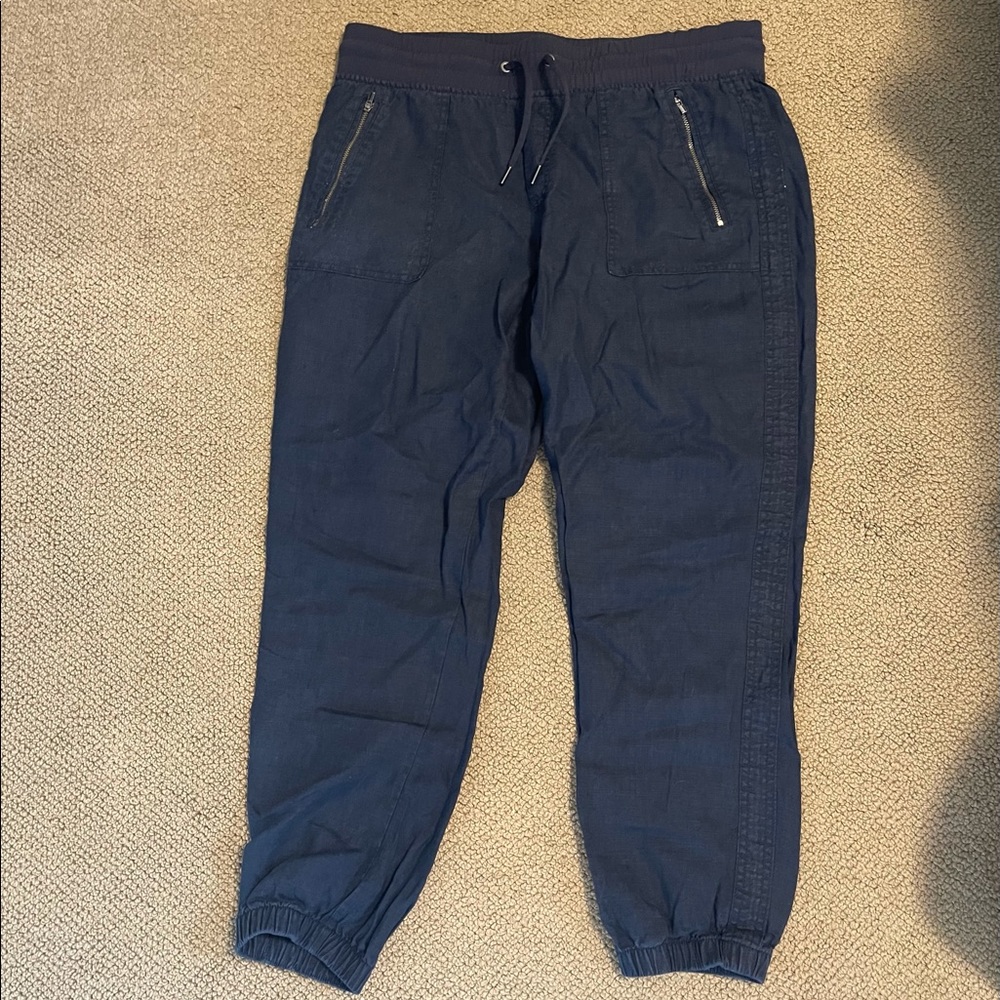 Athleta linen joggers